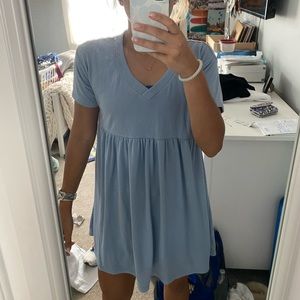 Light blue dress